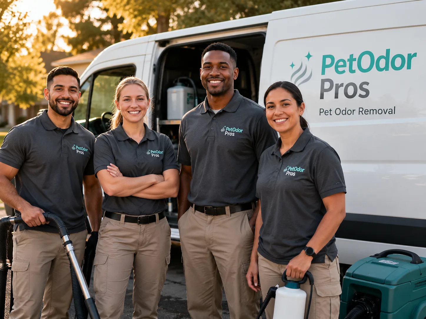 Pet Odor Removal team serving Baldwin, WI